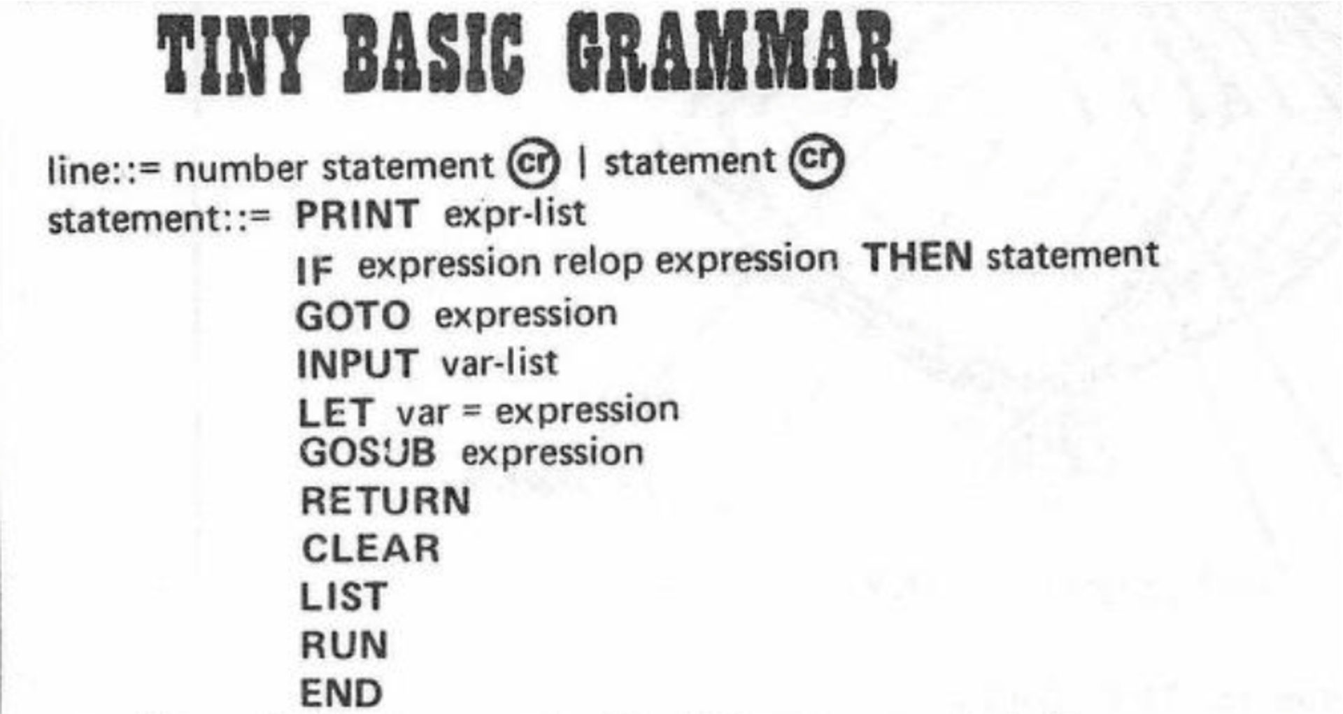 tiny-basic-grammar